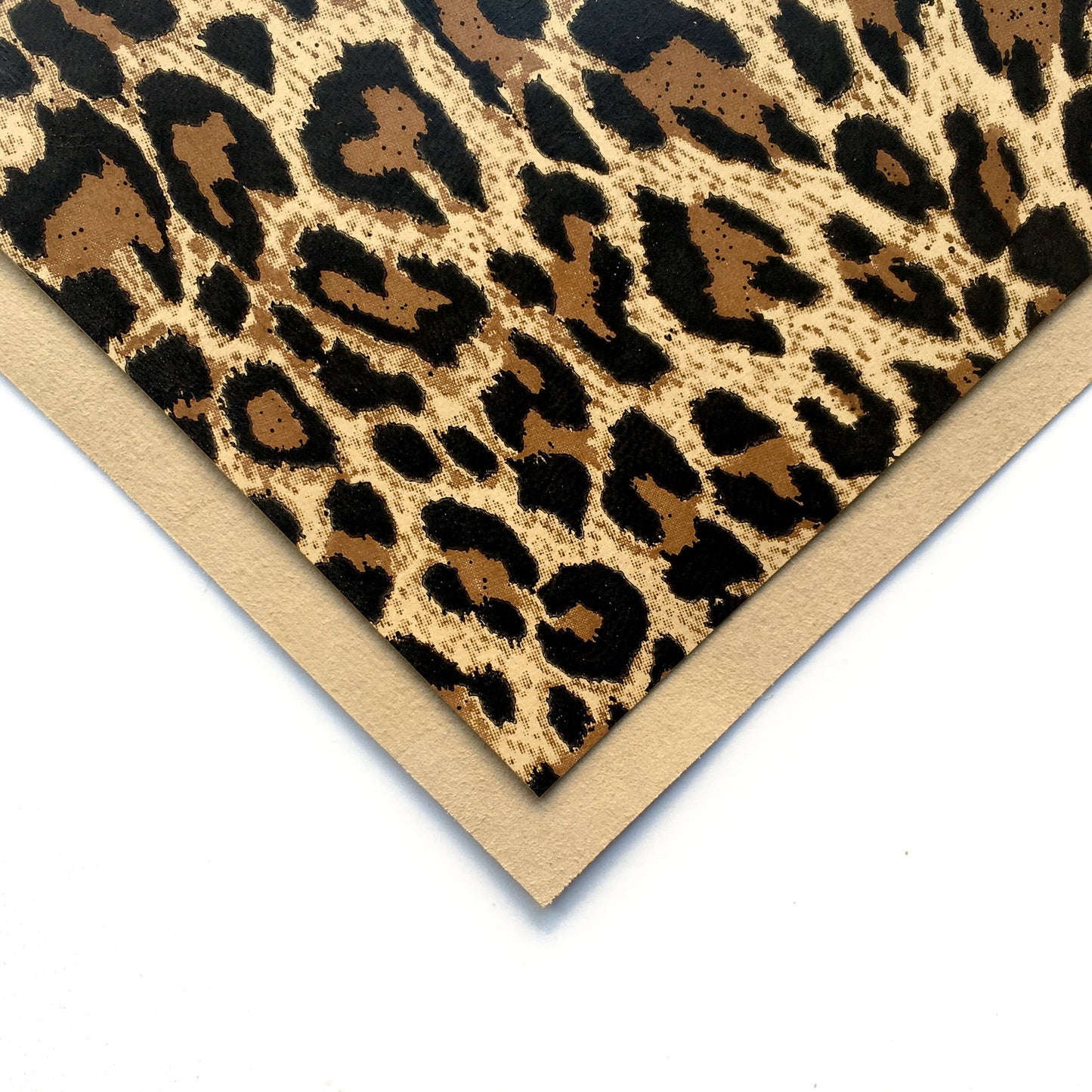 Leopard Lambskin Sheets 1.5oz/0.6mm / LEOPARD 695