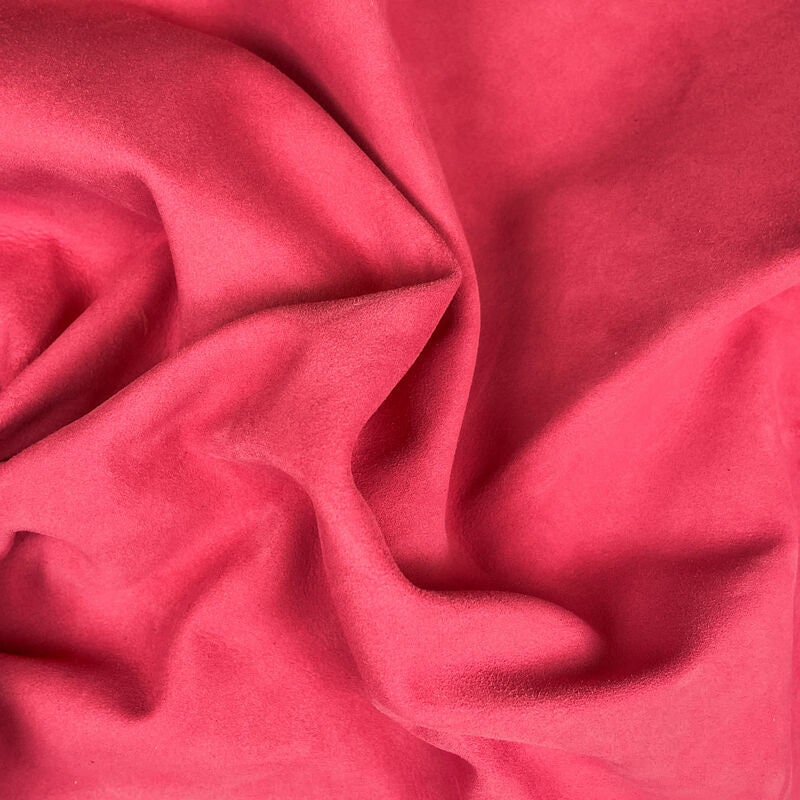 Warm Classic Pink Suede Lambskin 0.9mm/2.25oz / RASPBERRY WINE 1224