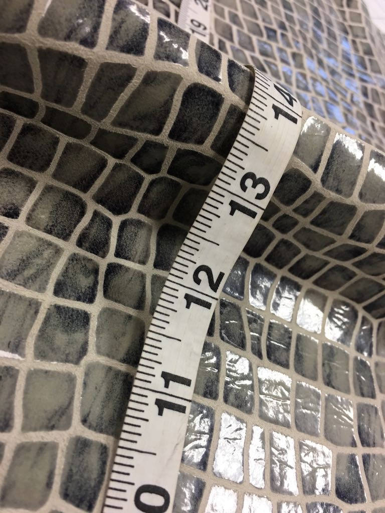 Gray Snakeskin Print On Lambskin Leather 0.5 mm/1.25oz / GRAY SHINY SNAKE 492