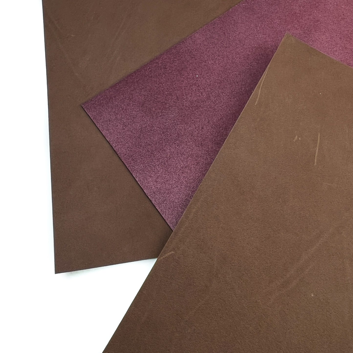 Holographic Shiny Lambskin Sheets BROWN HOLO 1465 0.8mm/2oz