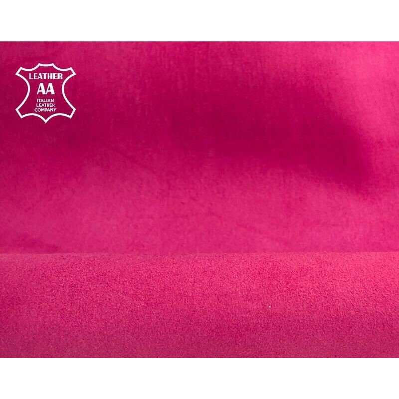Hot Pink Suede Lambskin 0.8mm/2oz / CACTUS FLOWER 1350