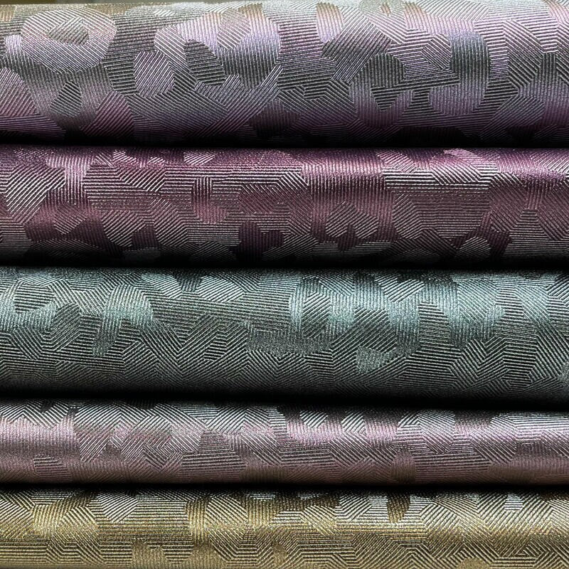 Reflective Camouflage Lambskin Hides 0.7-0.8mm/1.75-2oz / COLORFUL CAMOUFLAGE 1268