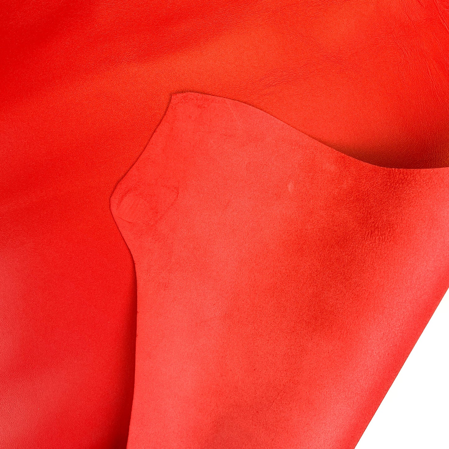 Bright Red Lambskin Leather 0.8mm/2oz / Soft MARS RED 26