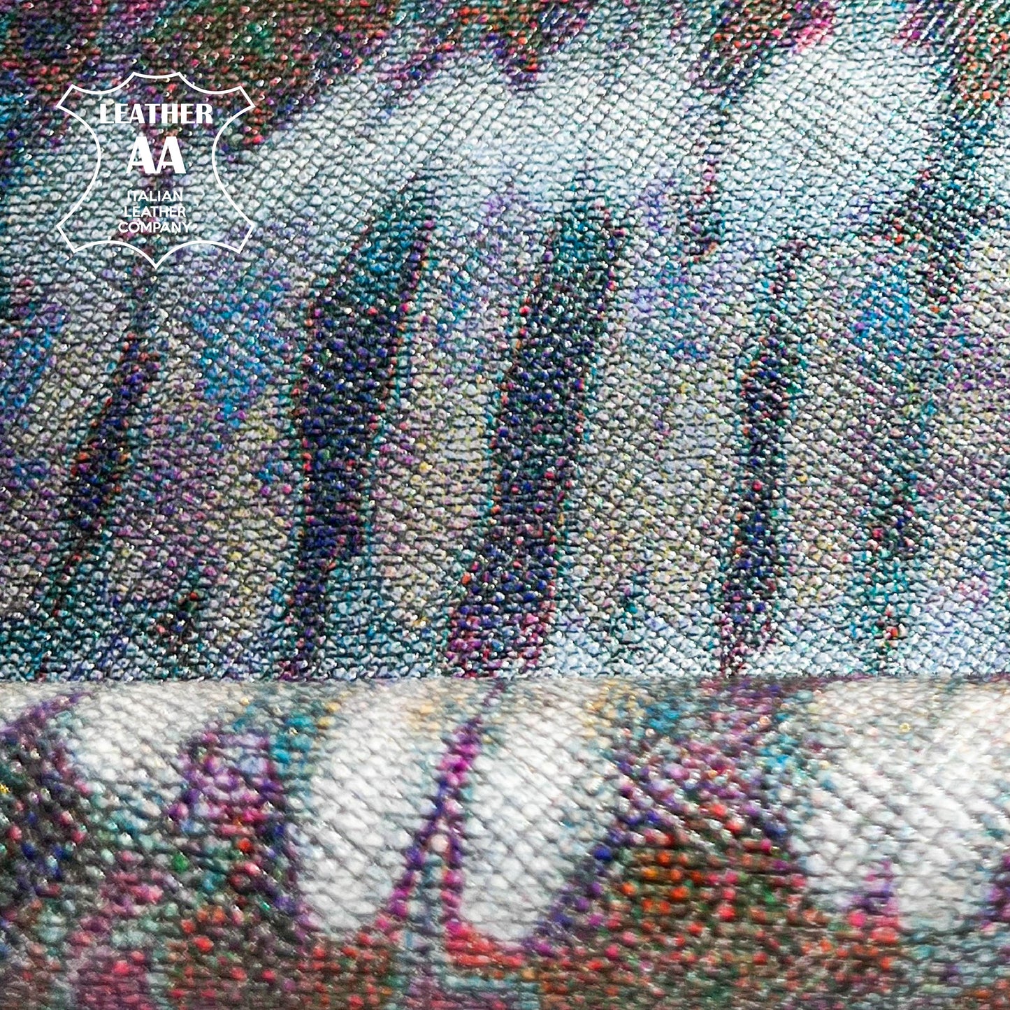 Metallic Lambskin With Galaxy Saffiano Print 0.9mm/2.25oz GALAXY SAFFIANO 1472