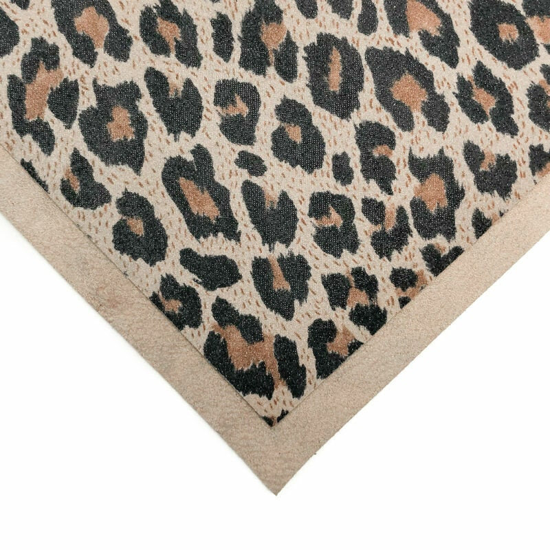 Shiny Lambskin Sheets With Print 1.0mm/2.5oz / SHINY LEOPARD 1029