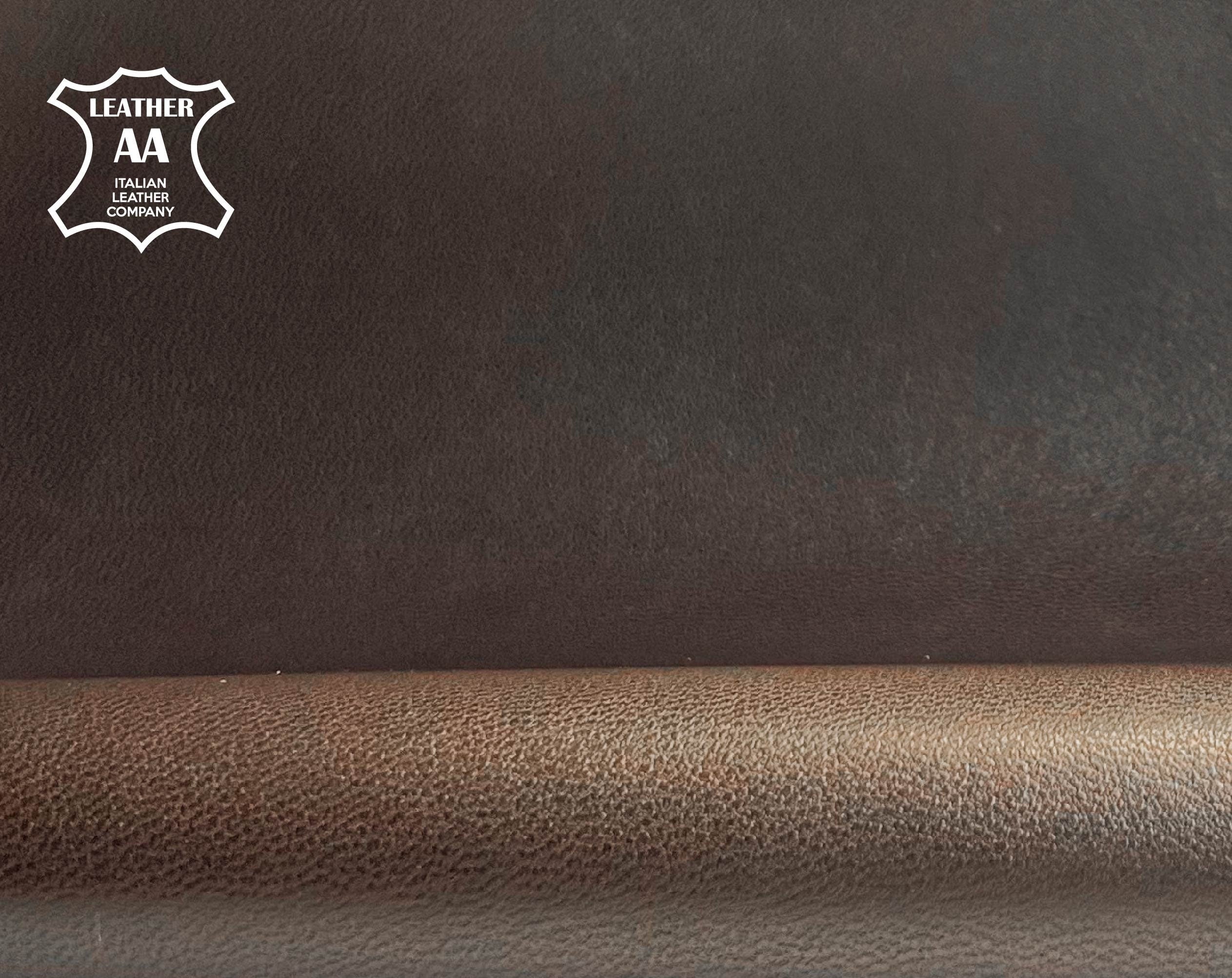 Dark Brown Lambskin Leather 0.8mm/2oz / MULCH 1411