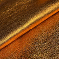 Metallic Crunchy Bronze Orange Lambskin 0.7-0.8mm/1.75-2oz ORANGE CRUCH 1571