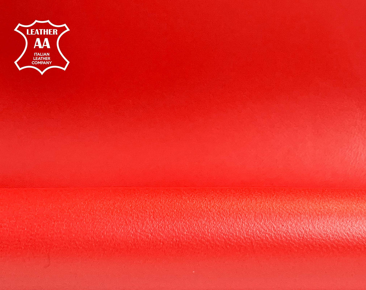 Bright Red Lambskin Leather 0.8mm/2oz / Soft MARS RED 26