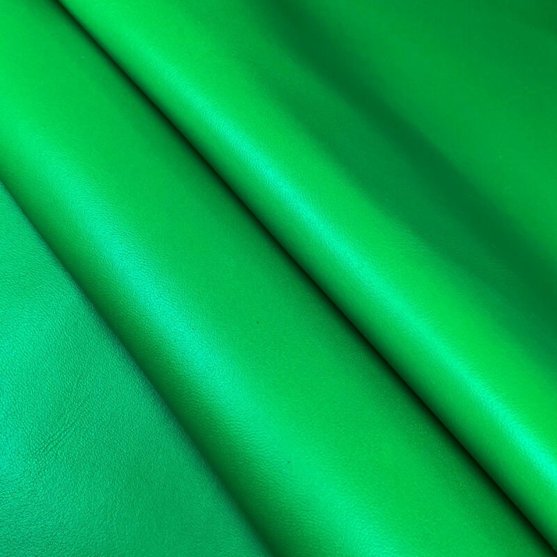 Bright Green Lambskin Leather 0.8mm/2oz / FREN GREEN 1120