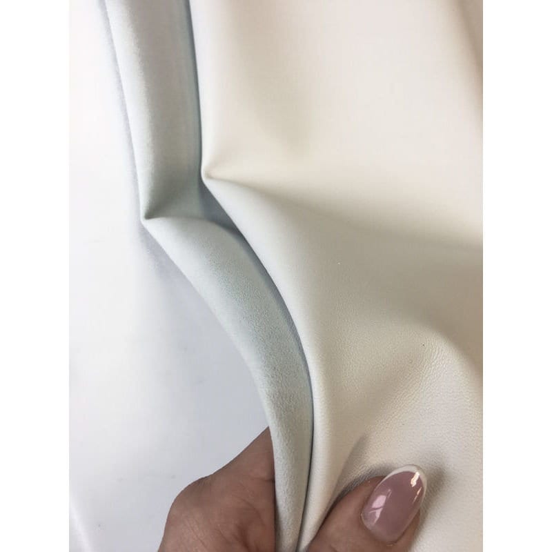 White Lambskin Suede 0.9mm/2.25oz / WHITE ALYSSUM 886