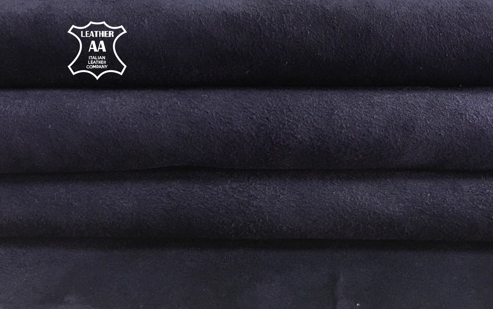 Blue Suede Stretch Lambskin Leather 0.8mm//2oz DEEP WELL 676