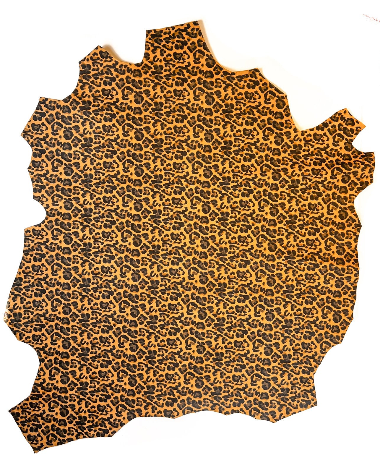 Leopard Print Lambskin Suede 1.0mm/2.5oz LEOPARD TAN 985