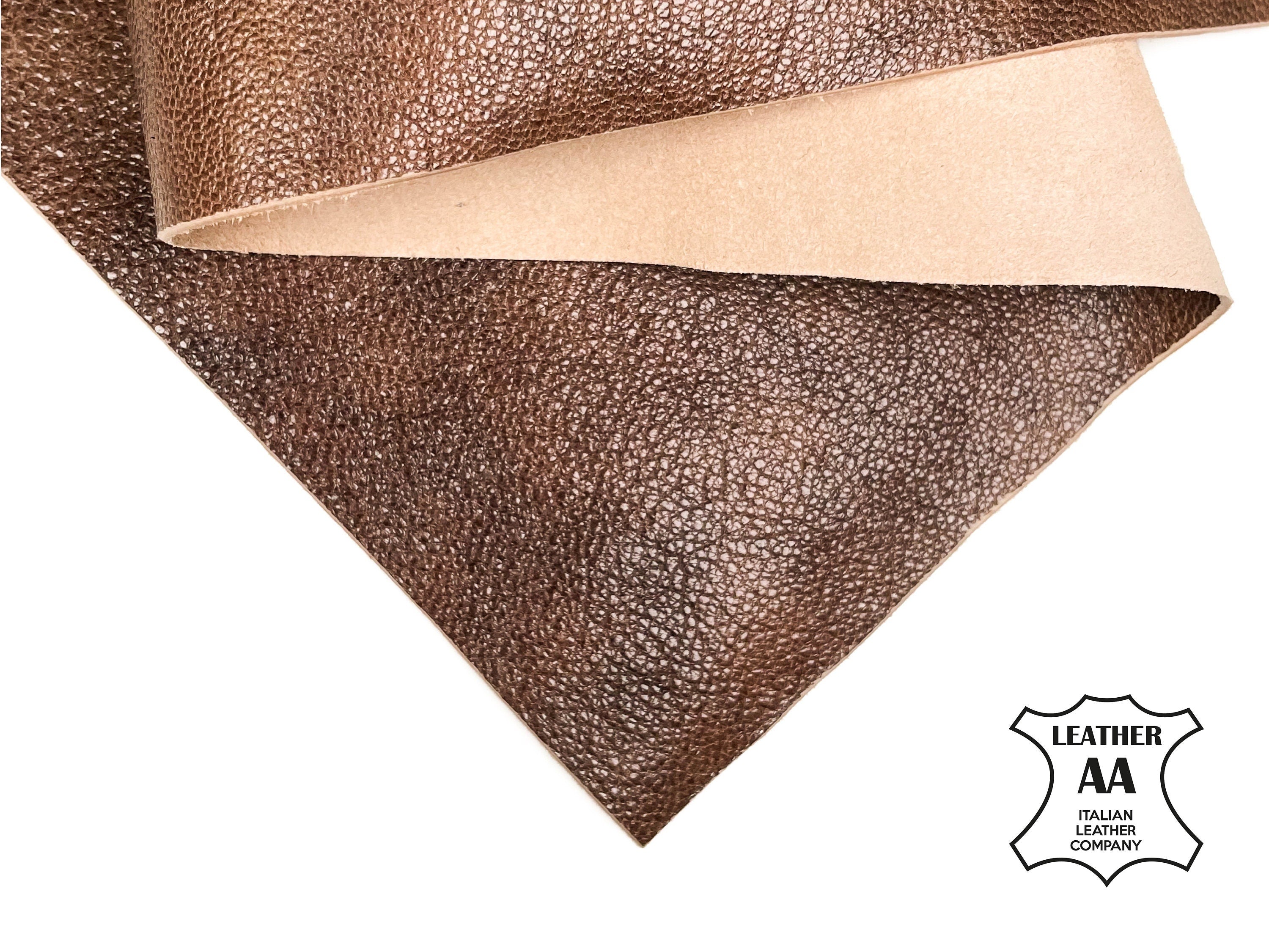 Vintage Brown Lambskin Sheets 0.9mm / BROWN VINTAGE 1098