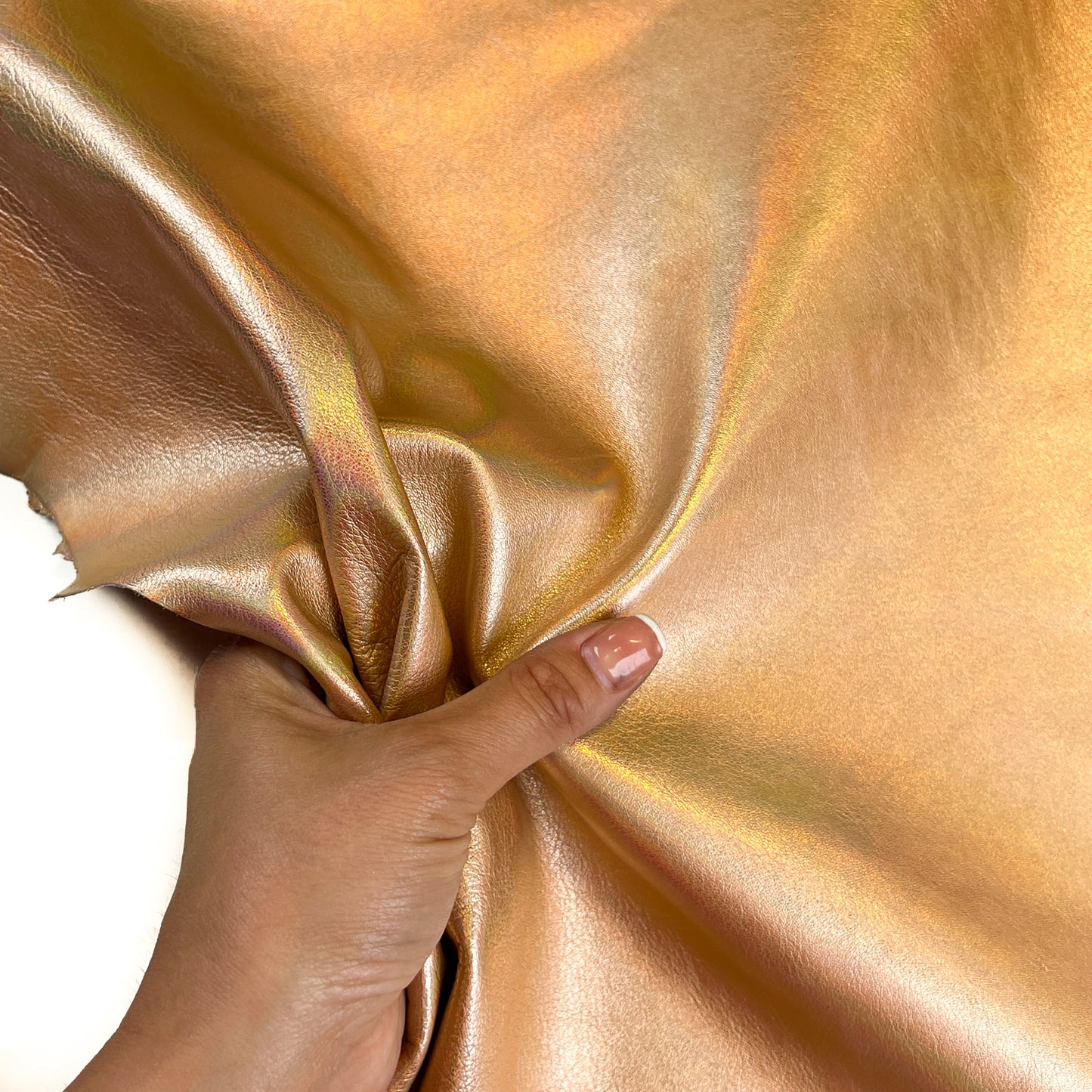 Metallic Rose Gold Lambskin 0.7mm/1.75oz / 1442