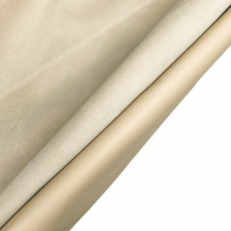 Beige Natural Dyed Lambskin Leather 0.5mm/1.25oz / PISTACHIO SHELL 1118