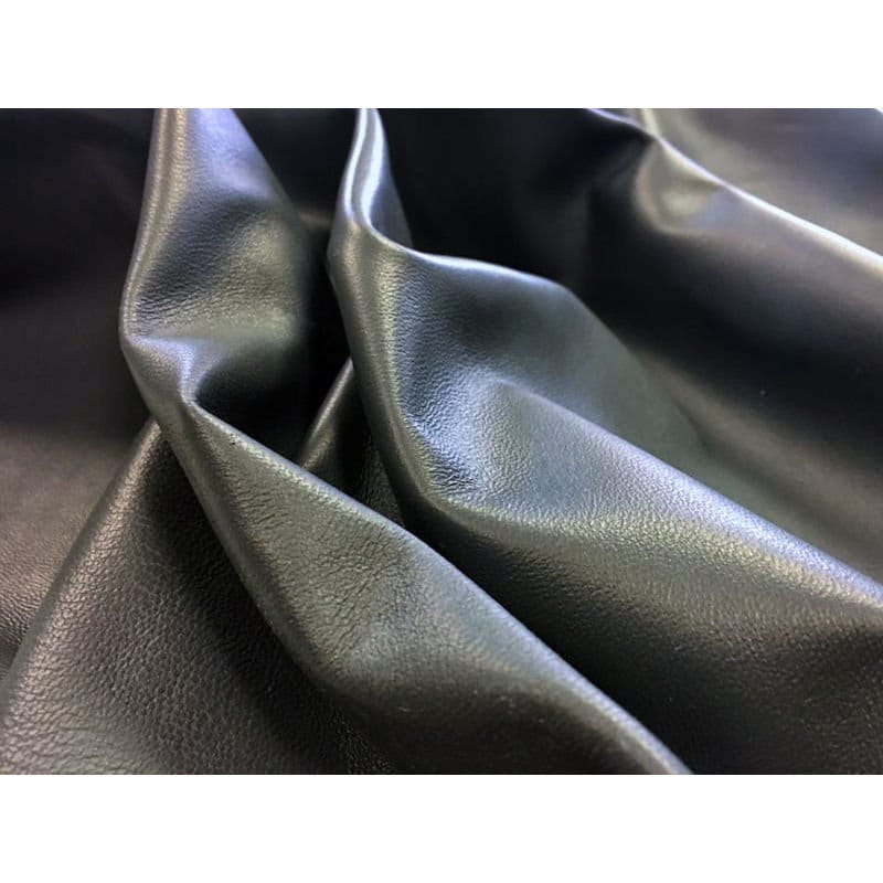 Dark Gray Lambskin Leather 1.1mm/2.75oz / CASTLEROCK 586