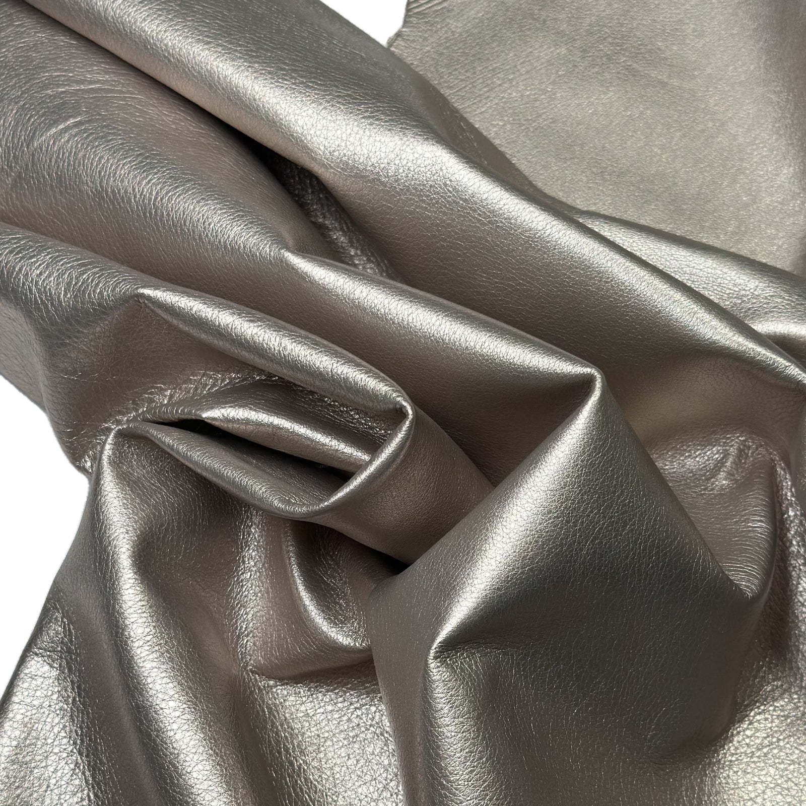 Light Gold Metallic Lambskin Thin Pieces 0.5mm (1.25oz) Champagne Gold 1724