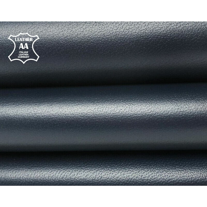 Dark Blue Lambskin Leather 0.8mm/2oz / MAJOLICA BLUE 968