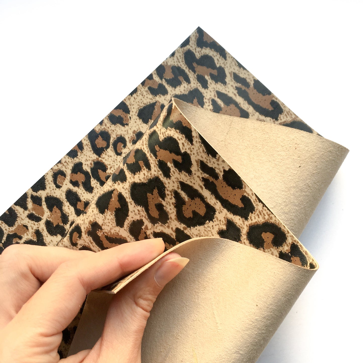 Leopard Lambskin Sheets 1.5oz/0.6mm / LEOPARD 695