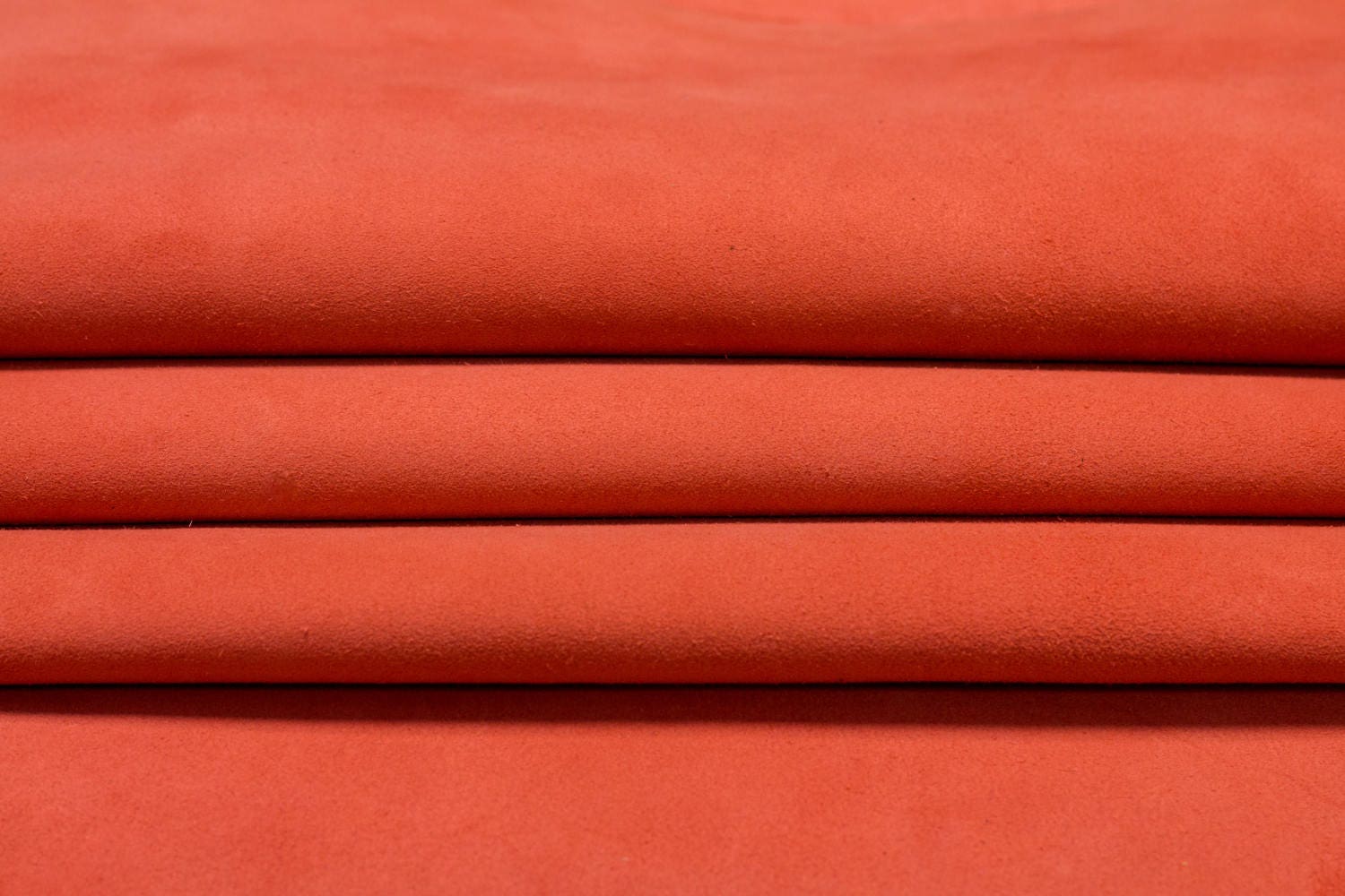 Orange Suede Lambskin 0.8mm/2oz / PAPRIKA 376