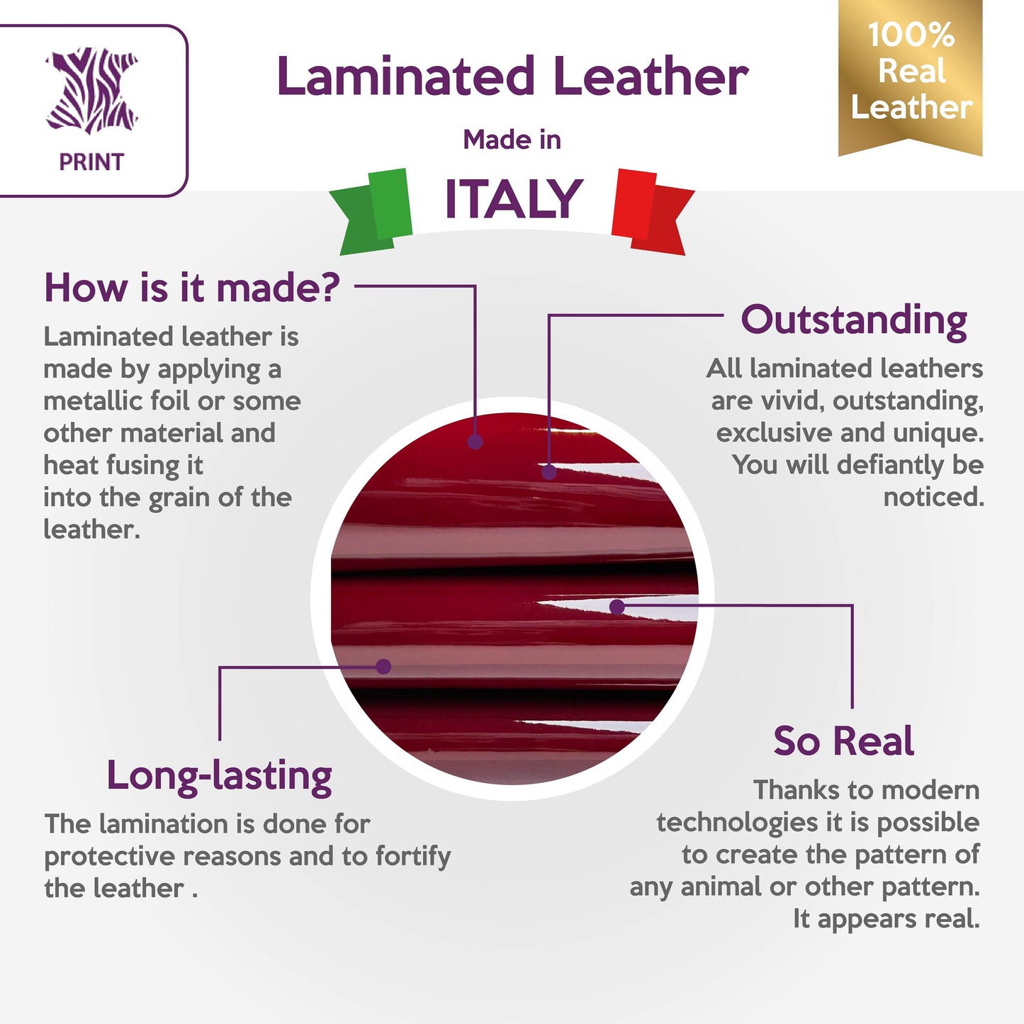 Dark Red Patent Lambskin Thin 0.6mm/1.5oz / RHUBARB PATENT 1403