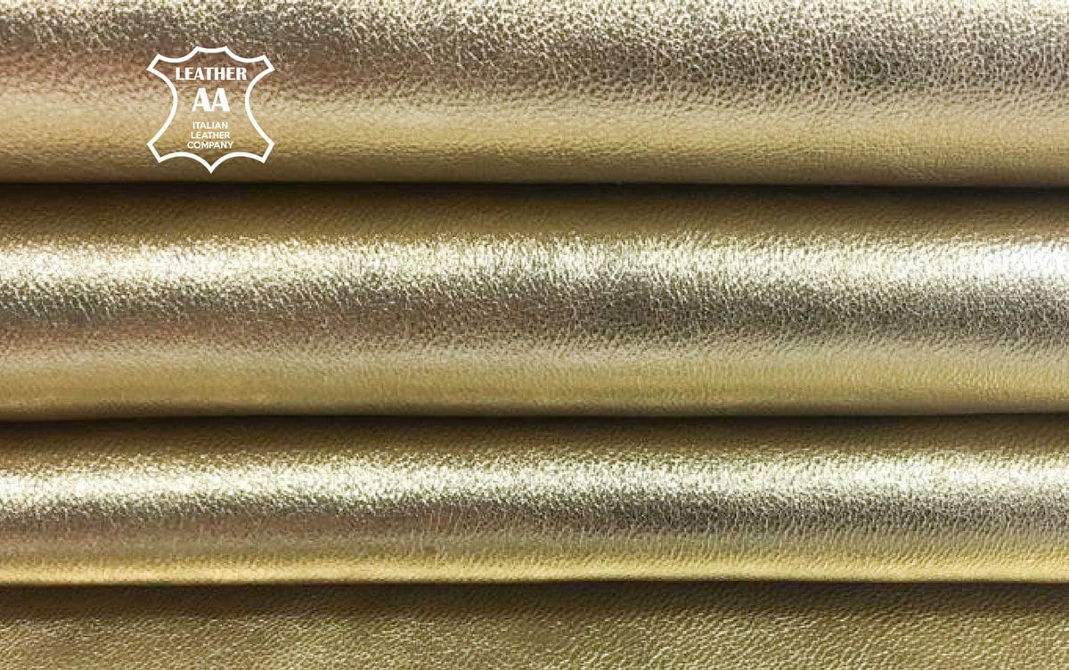 Gold Metallic Lambskin MARY'S GOLD 159 / 0.9mm/2.25oz