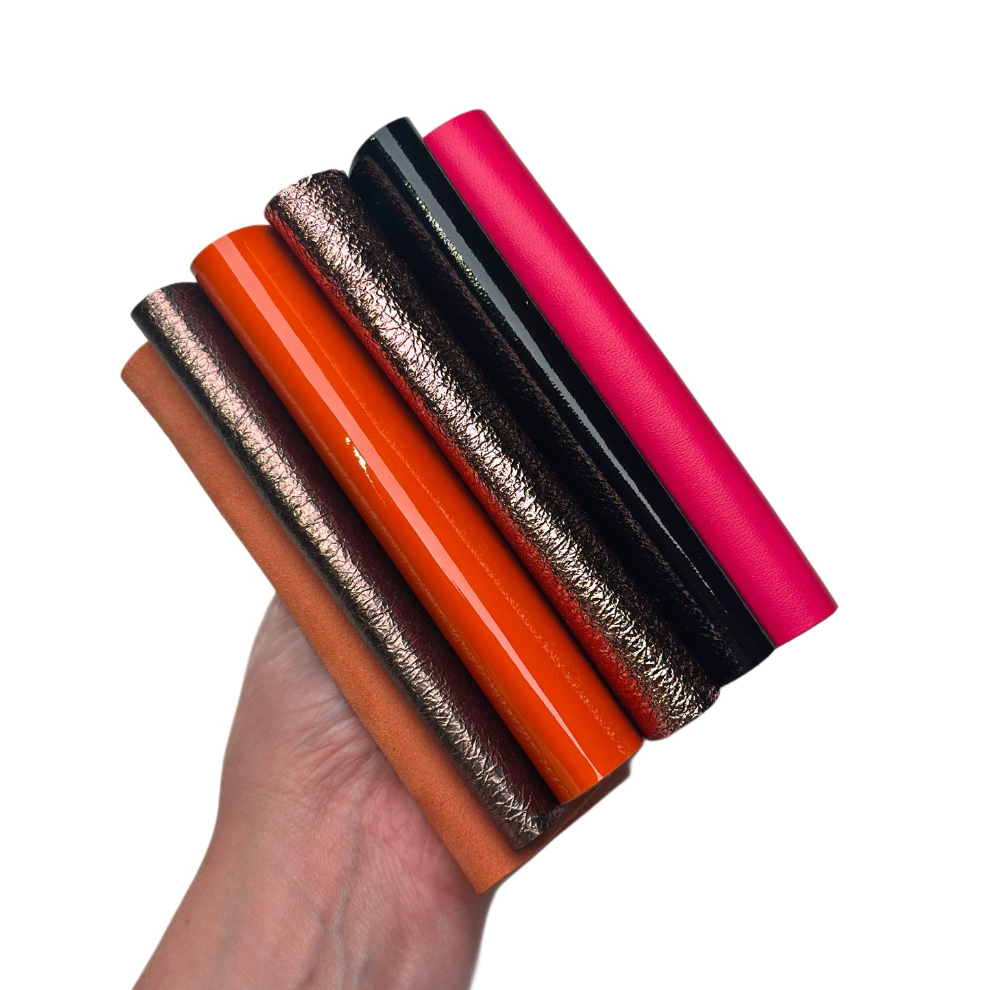 Lambskin Leather Sheets 5x5 Inch Set of 6 Pieces Of Mix Set 0.8-1.3mm//2-3.25oz