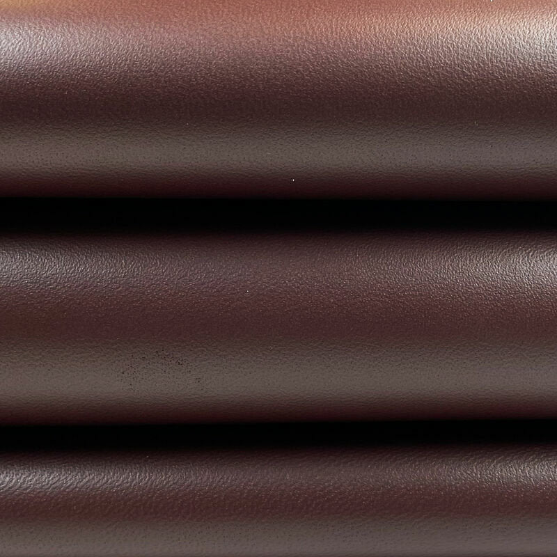 Dark Thick Burgundy Lambskin 1mm/2.5oz / MAHOGANY STONE 1162