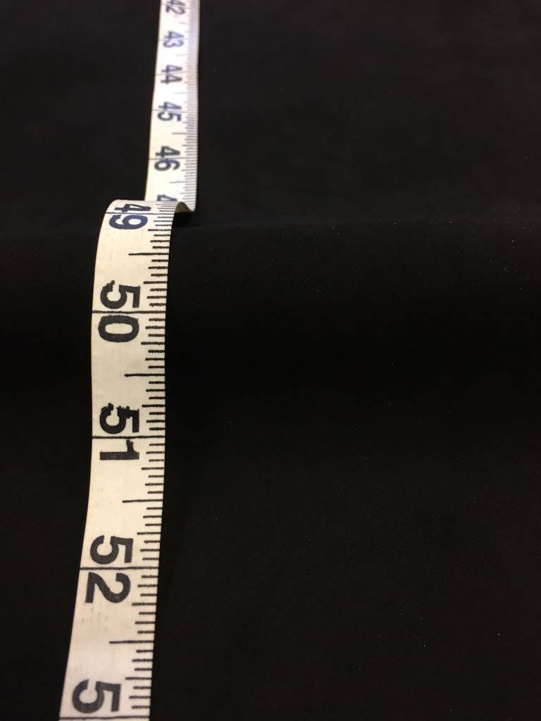 Black Soft Suede Lambskin 0.8mm/2oz / COAL BLACK 98