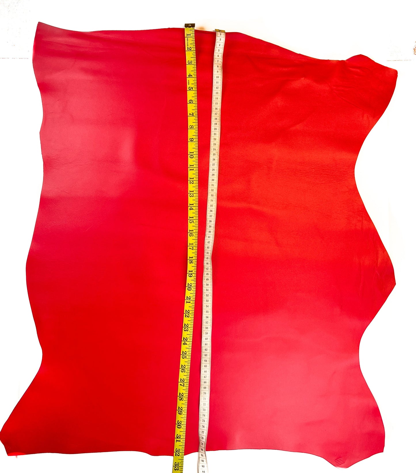 Bright Red Lambskin Leather 0.8mm/2oz / Soft MARS RED 26