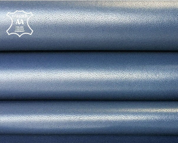 Light Blue Lambskin Leather 0.9mm/2.25oz REAL TEAL 11