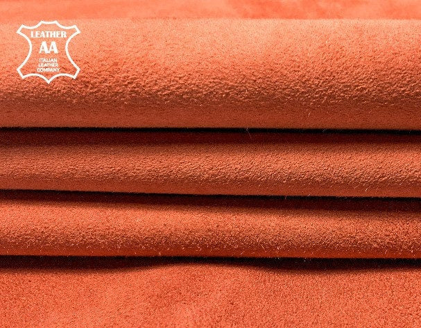 Orange Suede Lambskin 0.9mm/2.25oz / PICANTE 861