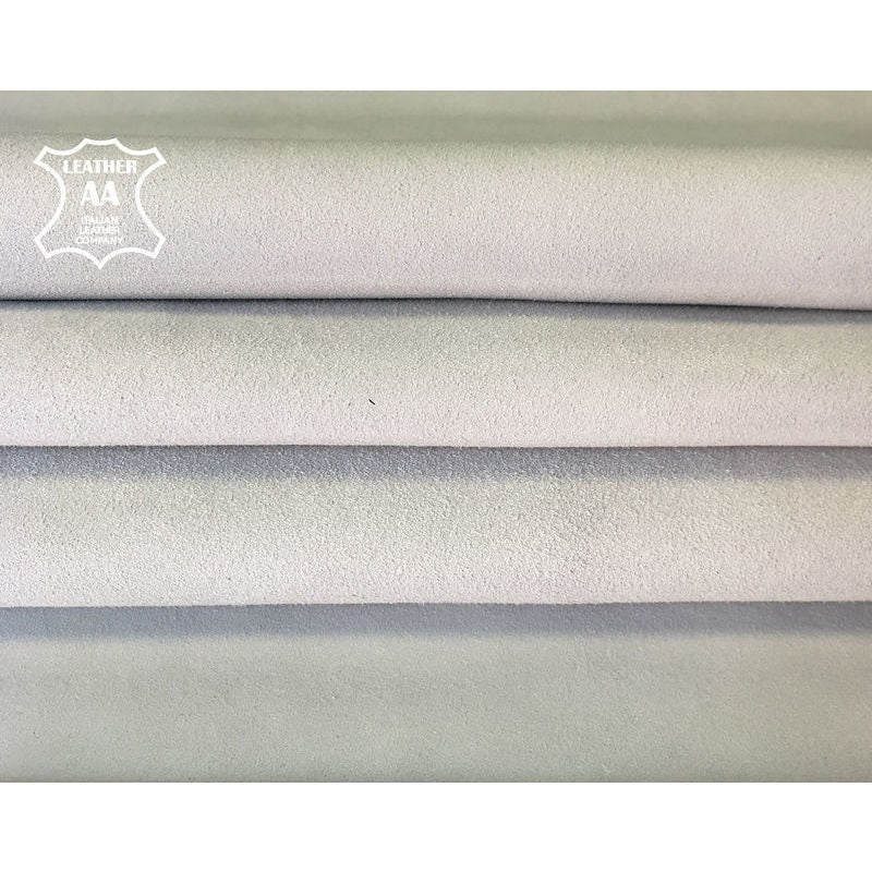 Thick Light Gray Suede Lambskin 1.2mm/3oz / SMOKE 825
