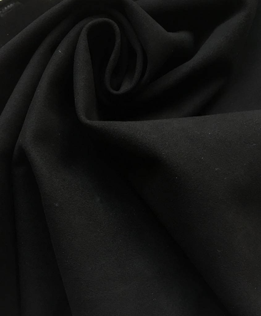 Black Soft Suede Lambskin 0.8mm/2oz / COAL BLACK 98