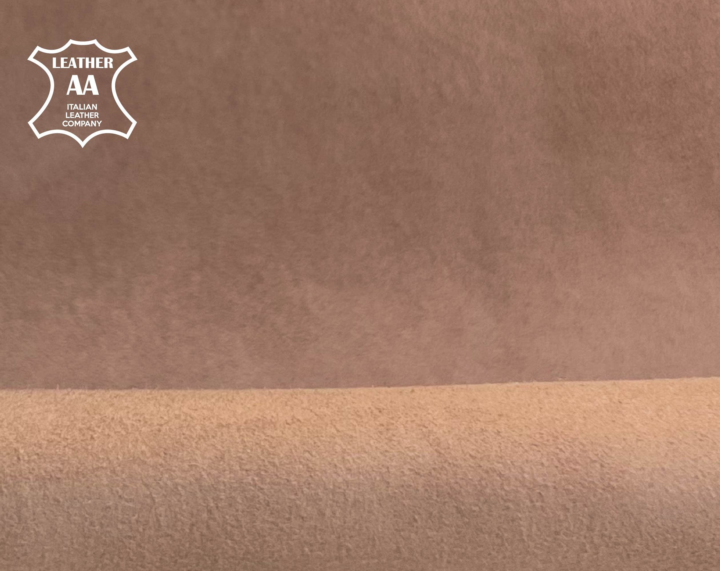 Old Rose Suede Lambskin With Hue Effect Pinkish Taupe 1.1mm/2.75oz / PINKISH TAUPE 1405