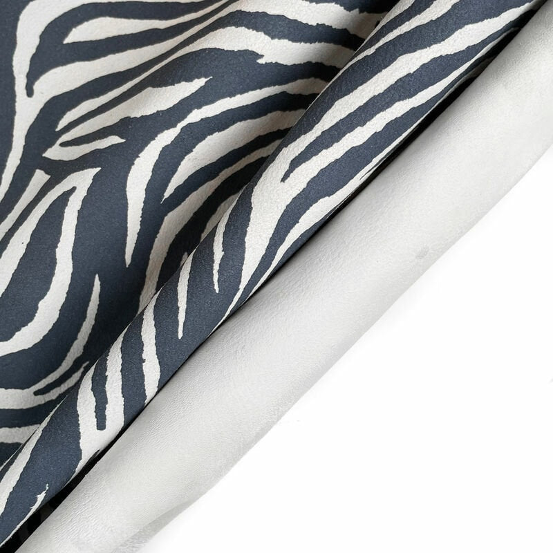 Soft Zebra Print Lambskin 1.1mm/2.75oz WASHED ZEBRA 1188