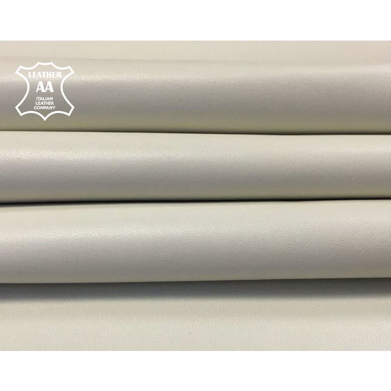 Cream White Lambskin Leather 0.7mm/1.75oz / CANNOLI CREAM 776