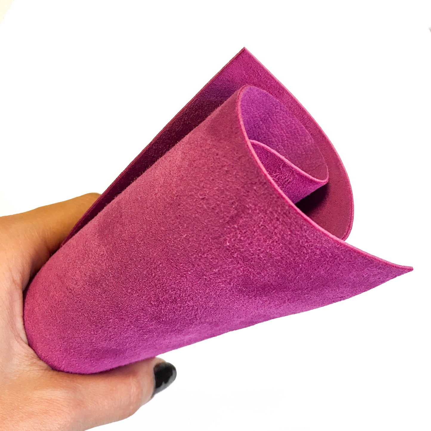 Purple Suede Lambskin Sheets 2oz/0.8mm / VIVID VIOLA 402