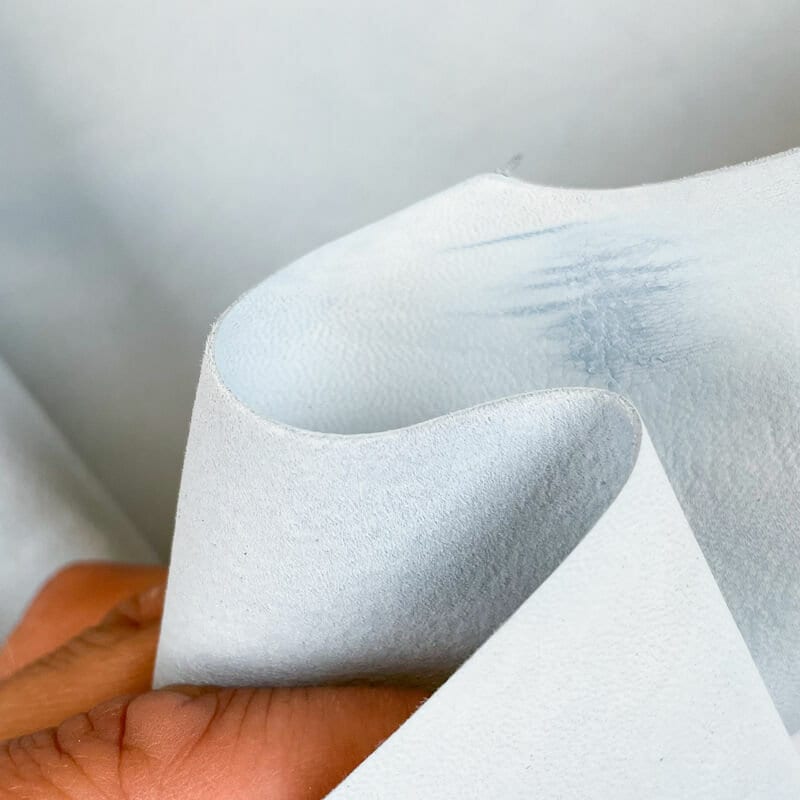 Light Blue Suede Lambskin Thin 0.5mm/1.25oz / BABY BLUE 1371