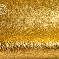 Yellow Metallic Crunchy Gold Lambskin Thick 1.0mm/2.50z /  1441
