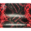 Classic Red Snakeskin Print Lambskin 1.0mm/2.5oz / AMERICAN SNAKE 979
