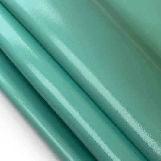 Aqua Glossy Lambskin Leather 1.4mm//3.5oz MINT AQUA 1659