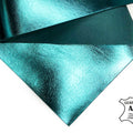 Metallic Blue Lambskin Sheets  0.9mm/2.25oz / CAPRI 1004