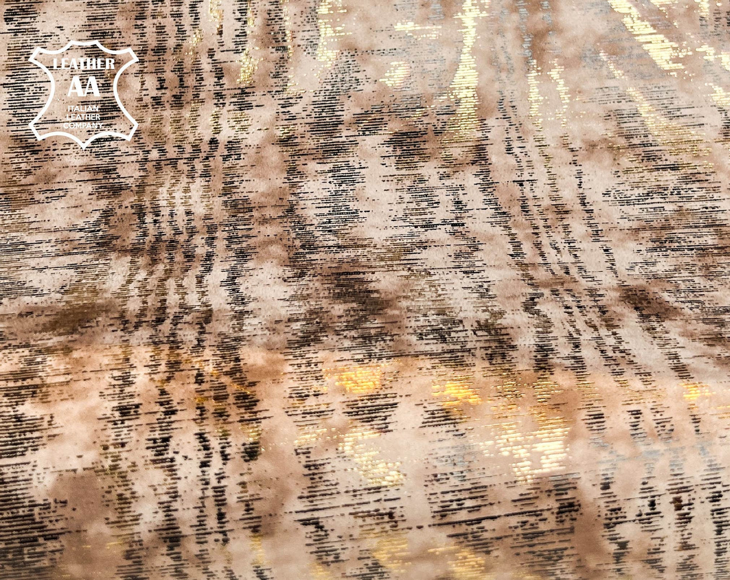 Taupe Golden Bark Lambskin Leather 0.9-1.1mm/2.25oz