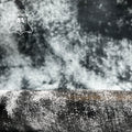 Black And Gray Vintage Lambskin With Unique Print 1.0mm/2.5oz WORN BLACK 1463