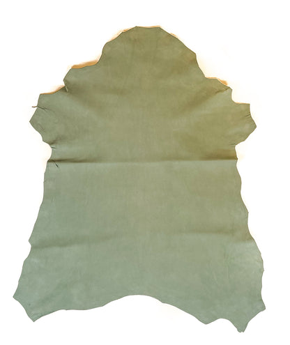 Pastel Green Suede Lambskin Thick 1.1mm/2.75oz BERYL GREEN 353