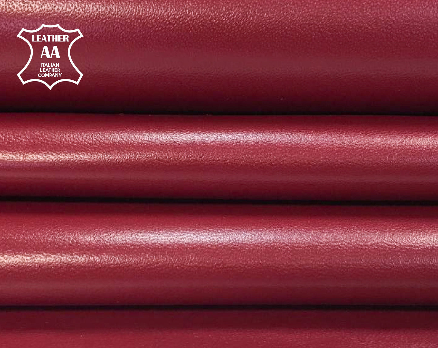 Burgundy Red Lambskin Leather 0.8mm/2oz / RIO RED 299
