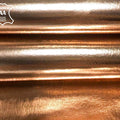 Shiny Rose Gold Lambskin Hides 0.9mm/2.25oz / ROSE GOLD 585