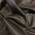 Brown Reptile Print Lambskin 0.8mm/2oz / WREN CROCODILE 512