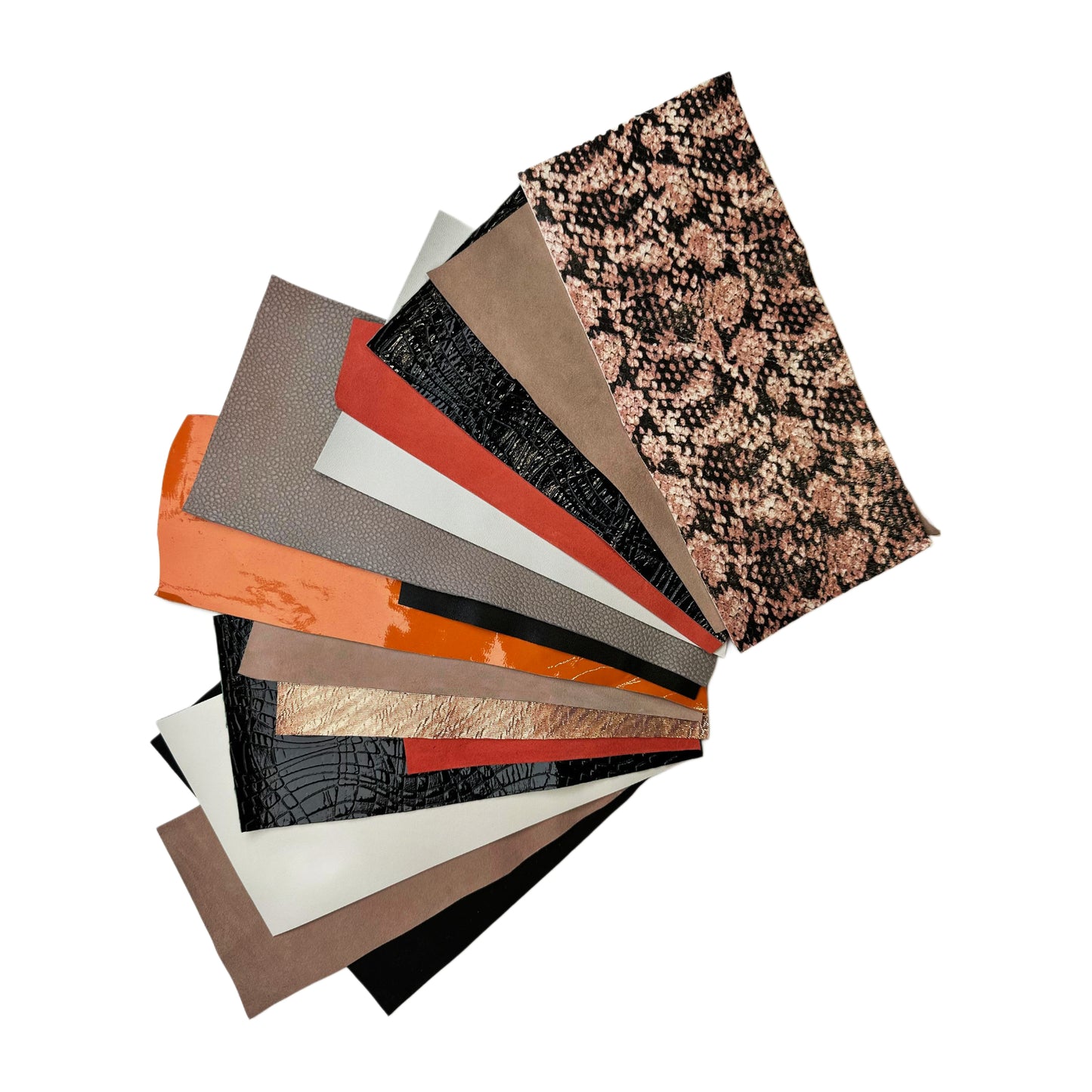 Limited Lambskin Scraps 80 g // 200 g Snake Print, Suede, Lambskin 0.6-1.2mm//1.5-3oz